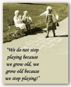 growing old